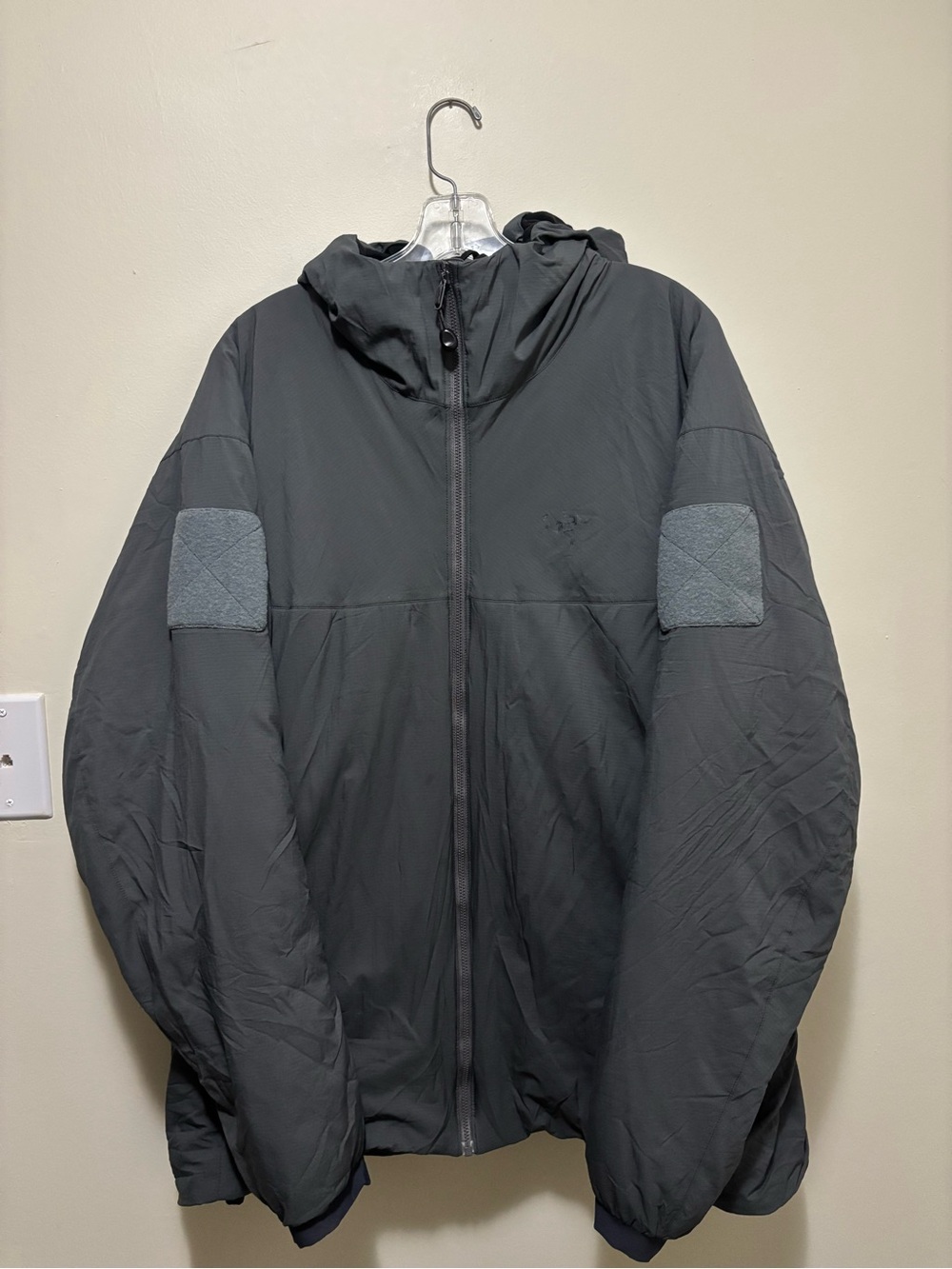 Arc'teryx LEAF Cold WX Hoody LT Gen 2.1 Tactical Jacket Charcoal Grey Size XXL